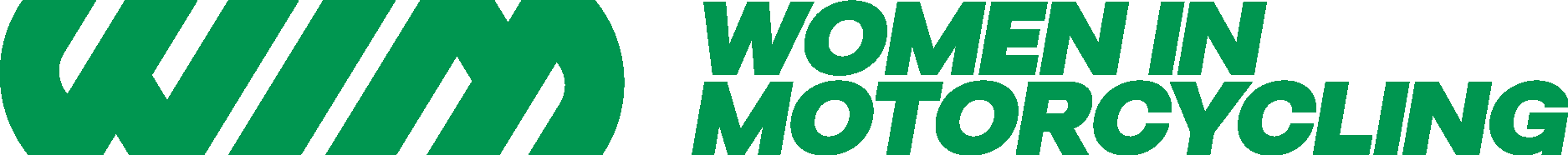 Women In Motorcycling Logo Vector Logo